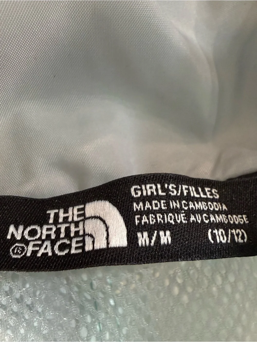 The North Face lightweight rain